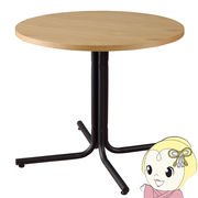 ダイニングテーブル カフェテーブル　幅80cm 2人用 おしゃれ 木製 丸 円形 食卓机 インダストリアル 東