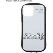 ピーナッツ iPhone12/12 Pro対応ハイブリッドガラスケース みんな SNG-551C