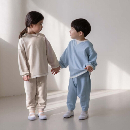 キッズ服 子供服 上下セット トレーナー スポーツ風 男の子