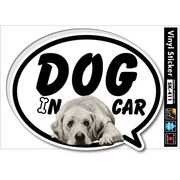 DOG IN CAR17 ラブラドール・レトリバー ドッグインカーステッカー ペット 愛犬 SK411
