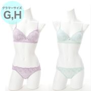 【GHカップ】Elegant Butterfly ３/４モールドカップブラ＆ショーツ