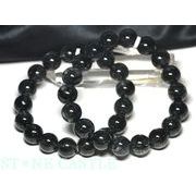 ☆高品質☆【ブレスレット】ブラックルチルクォーツ (3A+) (濃厚タイプ) (約11.5～12mm)