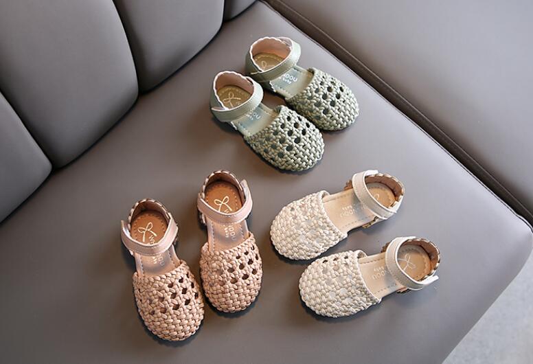 【子供靴】サンダル 女の子 可愛いデザイン ベビー 夏 3色 キッズ靴