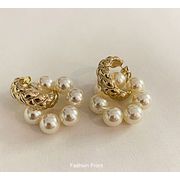 アクセサリー  セレブ レディース　ピアス　パール