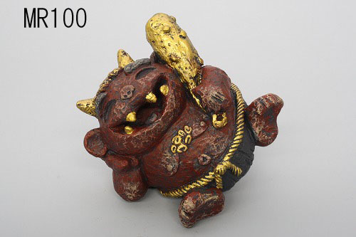 ☆招福喜楽☆ お目出度い「縁起の置物」 【招福 鬼】 | 卸売・ 問屋