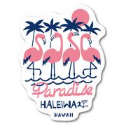 ハレイワハッピーマーケット ステッカー フラミンゴ HHM089 おしゃれ ハワイ
