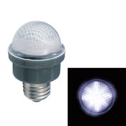 LEDサイン球 屋外用 口金E26 白