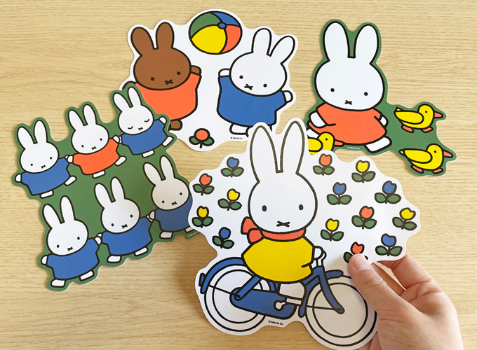 Miffy ミッフィー ウォールステッカー 自転車 キャラクター 絵本 イラスト かわいい うさぎ Mif016 株式会社 ゼネラルステッカー 問屋 仕入れ 卸 卸売の専門 仕入れならnetsea