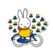 miffy ミッフィー ウォールステッカー 自転車 キャラクター 絵本 イラスト かわいい うさぎ MIF016
