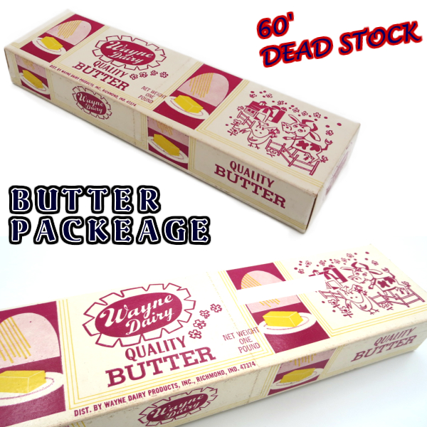 BUTTER PACKAGE バターパッケージ 【デッドストック】