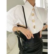 フェミニン トップス 通勤 シャツ 長袖