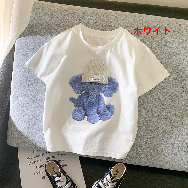 夏新作 子供 Tシャツ 人気 男の子 女の子 トップス ブラウス 半袖 可愛い ファッション 90 140cm アパレル 個人事業主 ハローシティー 問屋 仕入れ 卸 卸売の専門 仕入れならnetsea