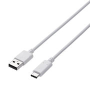 エレコム スマートフォン用USBケーブル/USB(A-C)/認証品/1.5m/ホワイト M