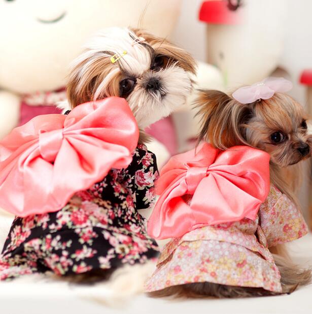 ペット服 犬服 ワンピース 和服 ペット用品 ドレス　新作 小型犬服 超可愛い 犬用 ドッグウエア