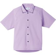 日本エンゼル 5585-A サニーポロシャツ（半袖）M／パープル