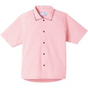 日本エンゼル 5585-A サニーポロシャツ（半袖）L／ピンク