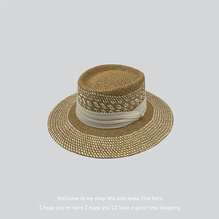 最後の仕上げに1枚 韓国ファッション 夏 日よけ デザインセンス 麦わら帽子 海辺 旅行 通気性