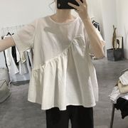 　シャツ　半袖　オーバーサイズ　韓国ファッション　レディース