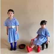 【2点セット】新作 子供服  ベビー服  アパレル    半袖  シャツ+ロングスカート   女の子