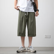 夏 ゆったり シンプル パンツ 学生 メンズ 韓国ファッション