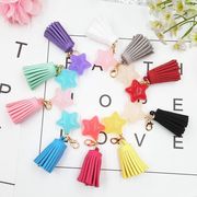 タッセルチャーム キーリング 携帯ストラップパーツ アクセサリーパーツ diyパーツ ハンドメイド素材