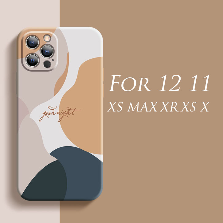 2021新作 アイフォン 幾何学的 ベーシック スマホケース TPU  for iPhone 12 11 X pro pro max