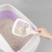 猫砂スコップ シャベル トイレ用品 プラスチック 猫 ペットトイレ用 猫砂のお手入れ ふるい スコップ