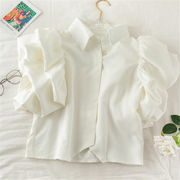 早い者勝ちc トップス ラペル 短いスタイル シャツ レディース 百掛け カジュアル サマー