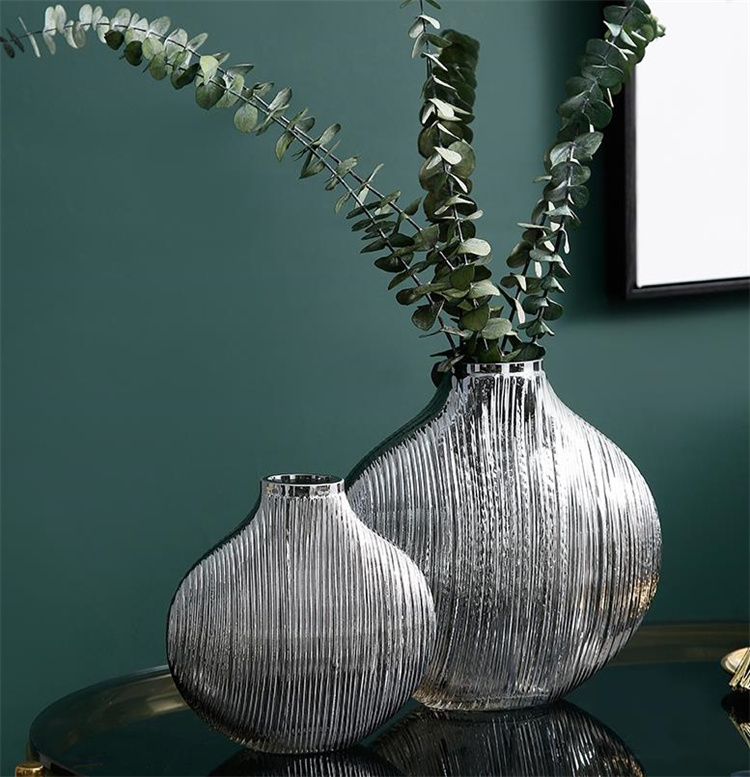 品質自信あり 激安セール ガラスの花瓶 モダン リビングルーム 装飾 フラワーアレンジメント