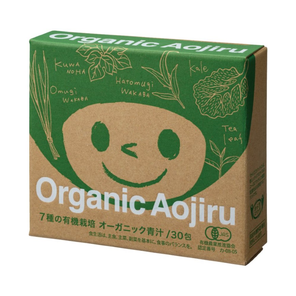 伊藤忠食品 からだスイッチ 7種の有機栽培 オーガニック青汁 60g（2g×30包）×12個