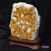 シトリン 原石 約2070g 黄水晶 天然石 パワーストーン バリブラン