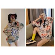 秋 フェミニン 可愛い トップス 薄い ブラウス 長袖 日焼け対策