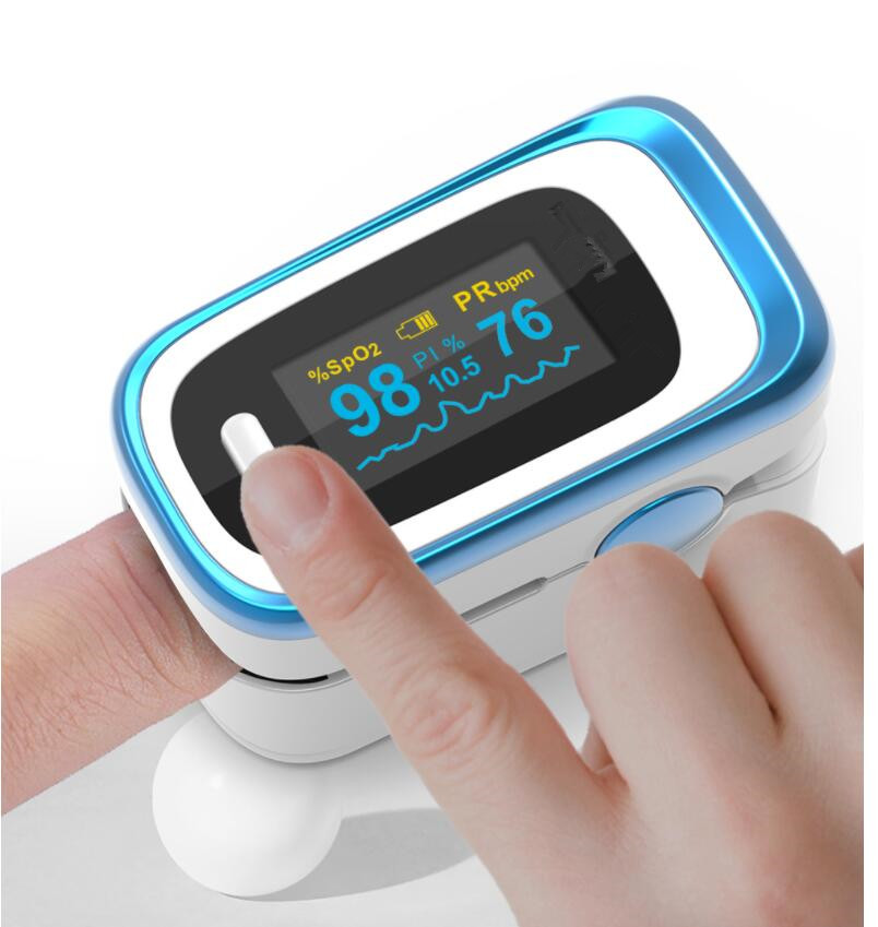 日本語説明書付き酸素飽和メーター（非医療機器） 心拍計 指 脈拍 測定器 家庭用