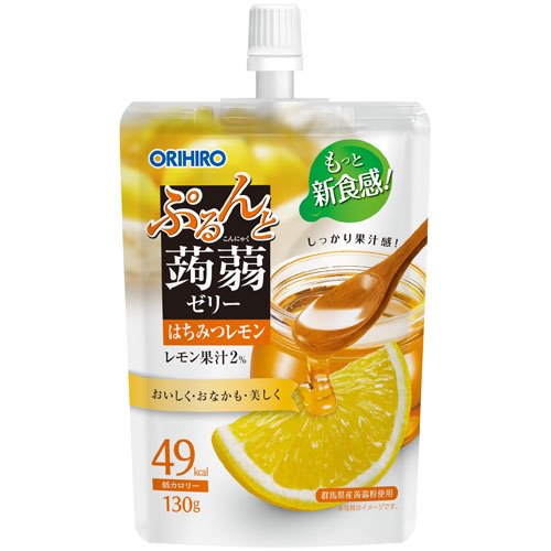 ぷるんと蒟蒻ゼリースタンディング はちみつレモン
