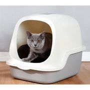 今年売れてます 韓国ファッション 猫用品 爆発的なスタイル 大型 猫用トイレ しぶき防止 密閉型 猫用トイレ
