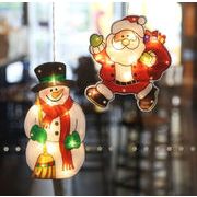 【雑貨】プレゼント　クリスマスグッズ　クリスマスツリー飾り物　サンタクロース　ledライト