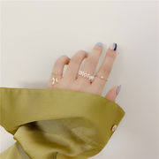 リング　指輪　天然パール　アクセサリー　ビンテージ　韓国ファッション