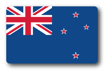 SK225 国旗ステッカー ニュージーランド NEW ZEALAND 100円国旗 旅行 スーツケース 車 PC スマホ