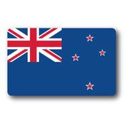 SK225 国旗ステッカー ニュージーランド NEW ZEALAND 100円国旗 旅行 スーツケース 車 PC スマホ