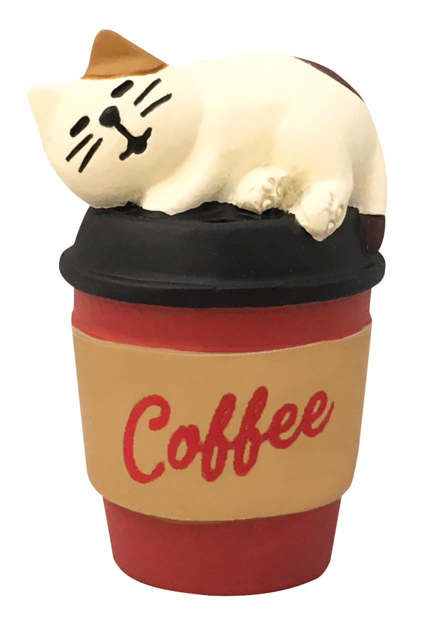ぽかぽかコーヒー猫  ZCB-43338