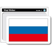 SK193 国旗ステッカー ロシア Russia 国旗 PC スマホ スーツケース