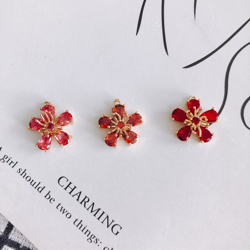 アクセサリー HANA to MITSU センターパーツ 花 フラワー ハンドメイド アクセサリーパーツ