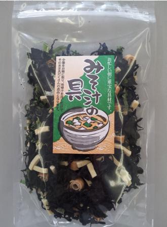 わかめ・まき麩・高野豆腐・ほうれん草・ねぎ入り みそ汁の具40g 味噌汁に入れるだけ