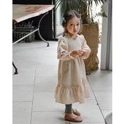 2021秋冬新作  韓国子供服　ワンピース  女の子 長袖 かわいい 韓国ファッション ★2色