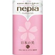 ネピア　プレミアムソフト　トイレット　日本の美　12ロールダブル　桜の香り　6パック入　　