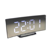 置き時計 デジタル 送料無料 ミラークロック 鏡 アンティーク デジタル時計 置時計 欧風 数字