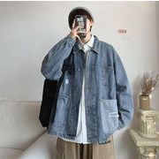 品質自信あり 韓国ファッション カジュアル ジャケット ユニークなデザイン ハンサム トレンド 新品
