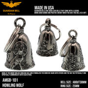 ガーディアンベル　ラッキーベル　バイカー　キーホルダー　お守り　GUADIAN BELL USA