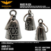 ガーディアンベル　ラッキーベル　バイカー　キーホルダー　お守り　GUADIAN BELL USA
