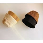 新品 韓国風  子供服　帽子  キッズ帽子  バケツの帽子  たらい帽  漁夫帽 子供用帽子 周囲48-50cm